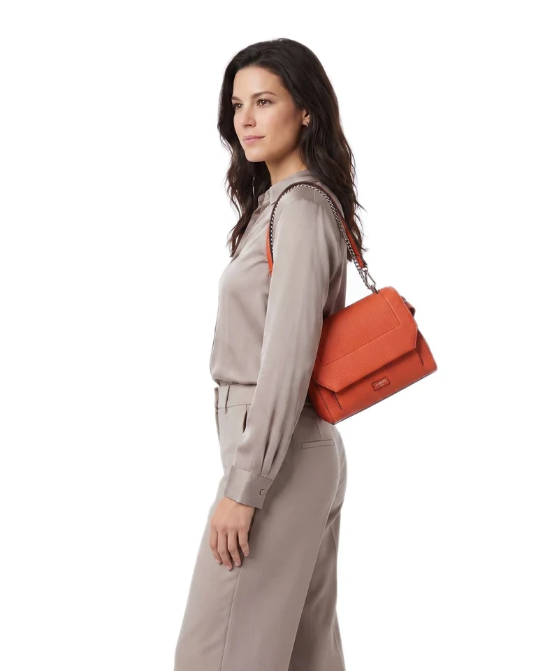 Lancel Ninon M Schultertasche sunrise