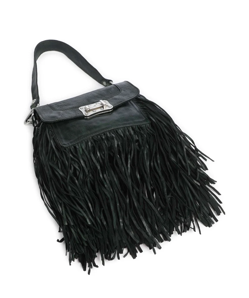 Campomaggi Schultertasche green bottle