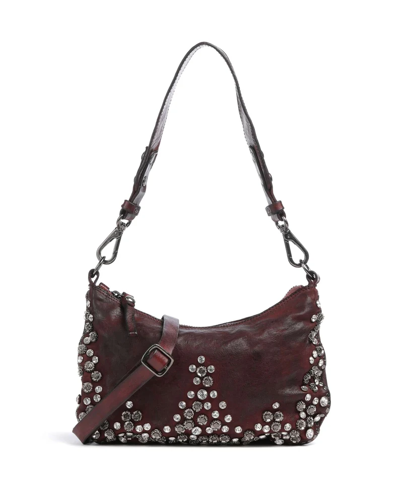 Campomaggi Schultertasche wine