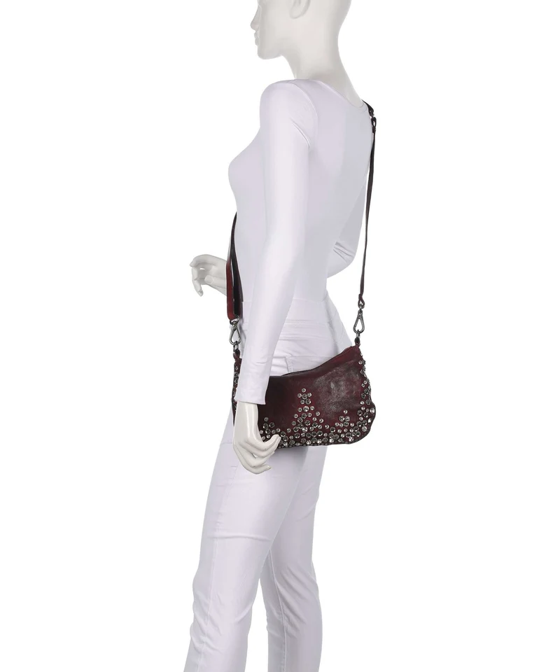 Campomaggi Schultertasche wine