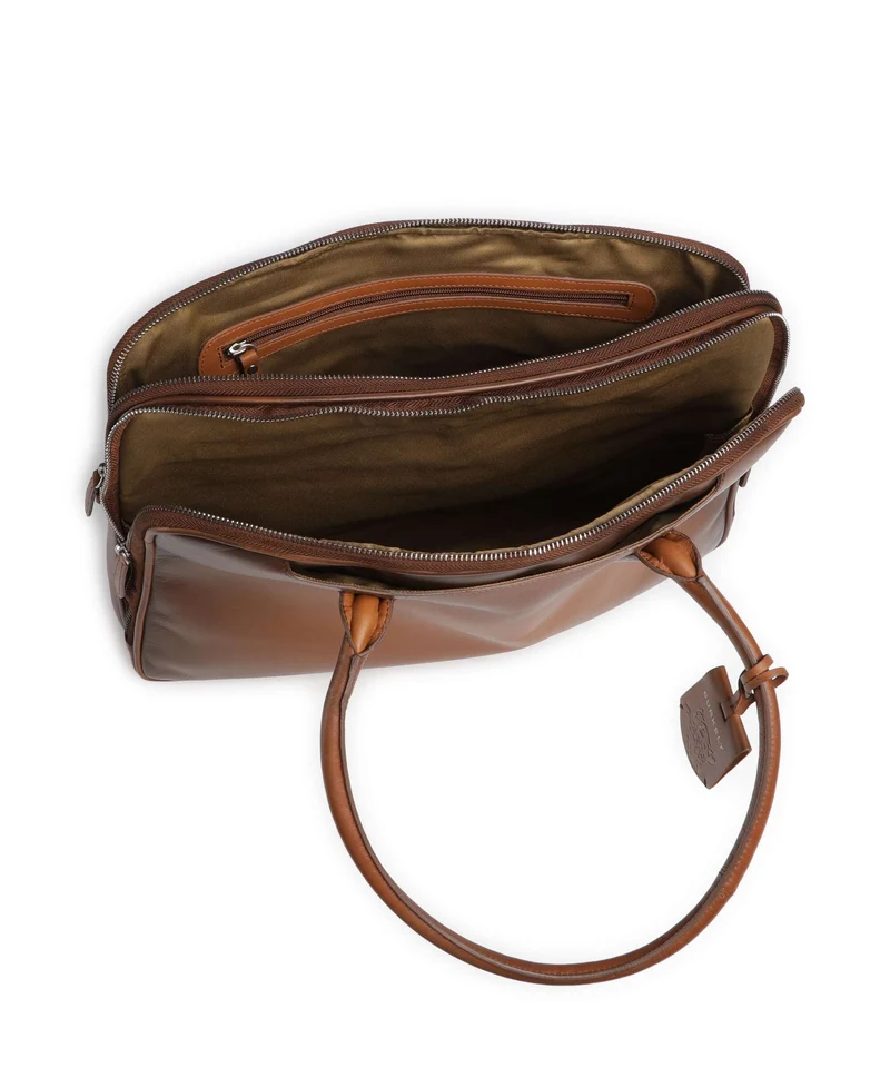 Burkely Ledger Shopper cognac