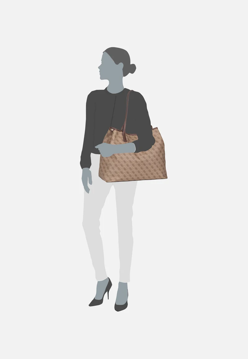 Eco Victtoria 2in1 Latte/Brown - Shopper