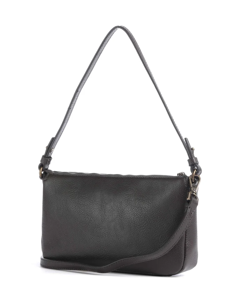 Liebeskind Ryker Cow Natural Schultertasche deep soil