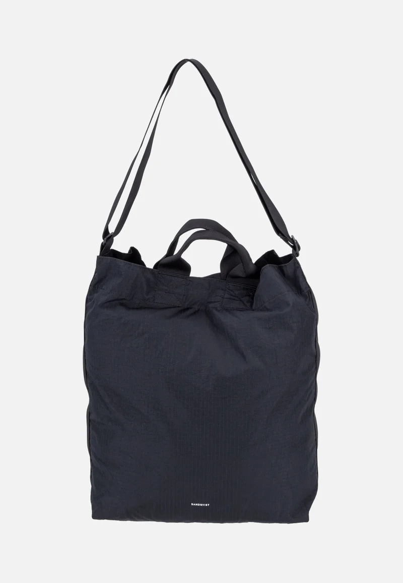 Grid Shoulder 904 Black - Hobo Bag