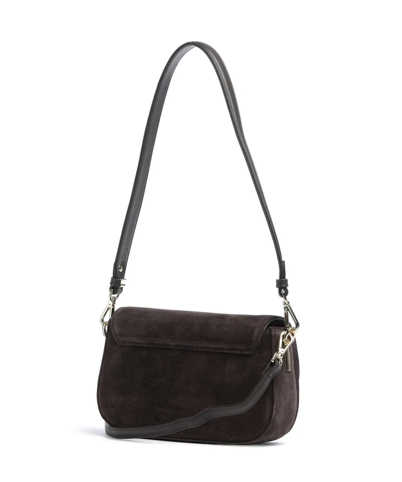 Kazar Elisee Schultertasche dark brown