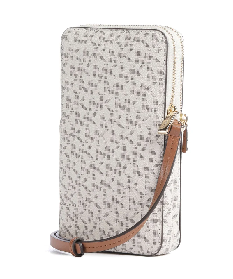 Michael Kors Jet Set Small Handytasche vanilla/acorn