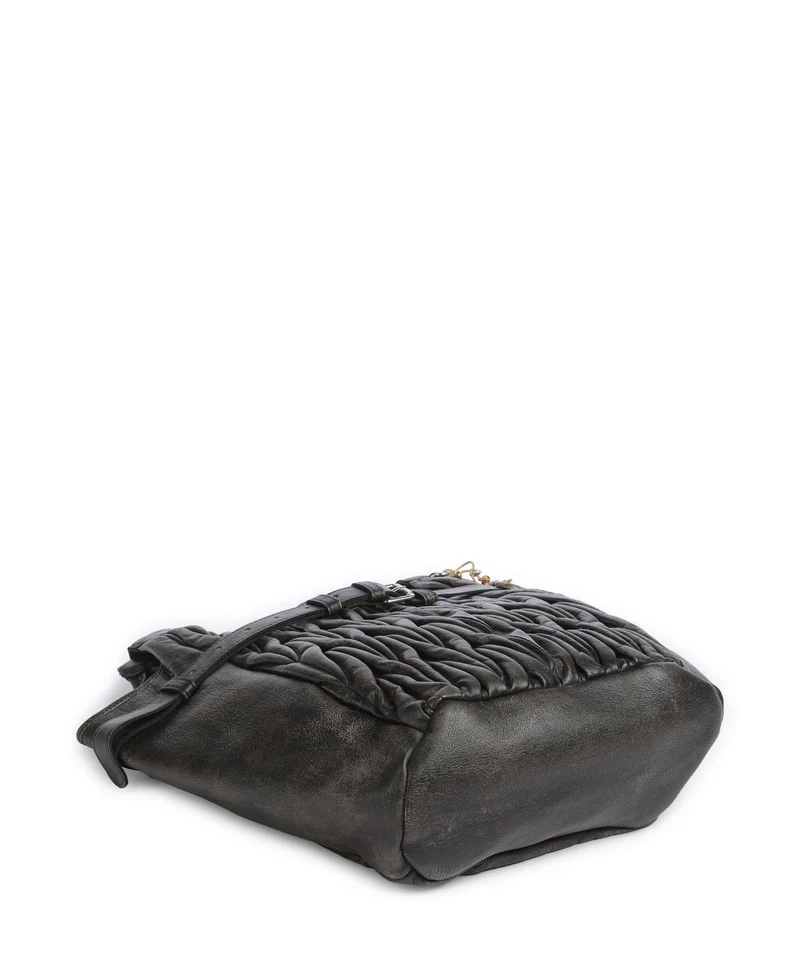 Anokhi Beuteltasche vintage braun