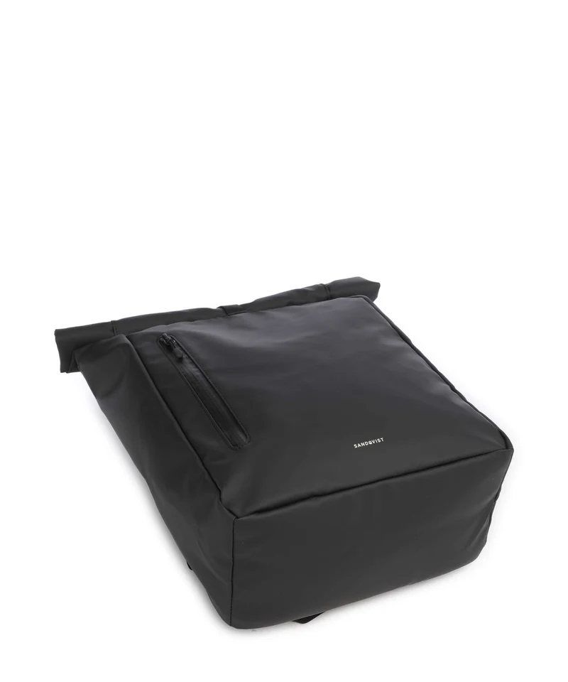 Sandqvist Stream Rolltop Rucksack black
