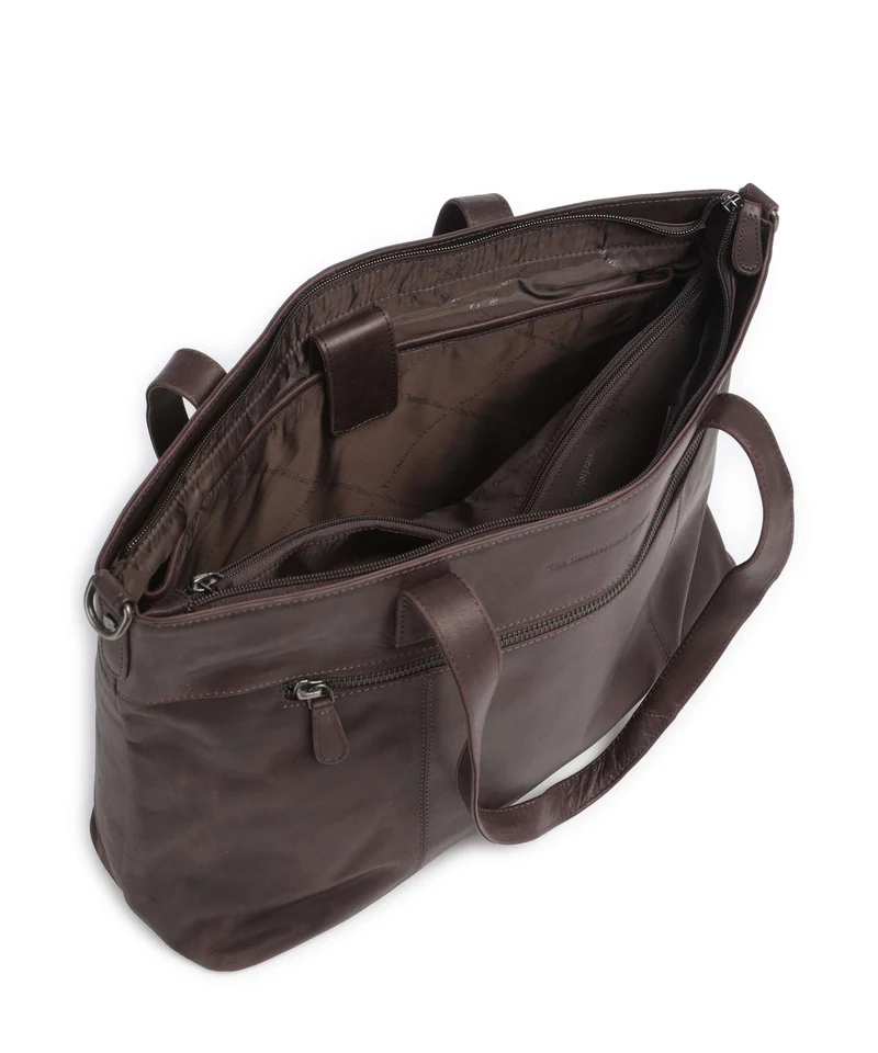 The Chesterfield Brand Wax Pull Up Cow Osira Shopper brown