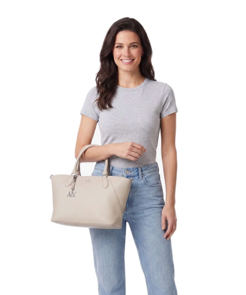 Armani Exchange Isabel M Handtasche script