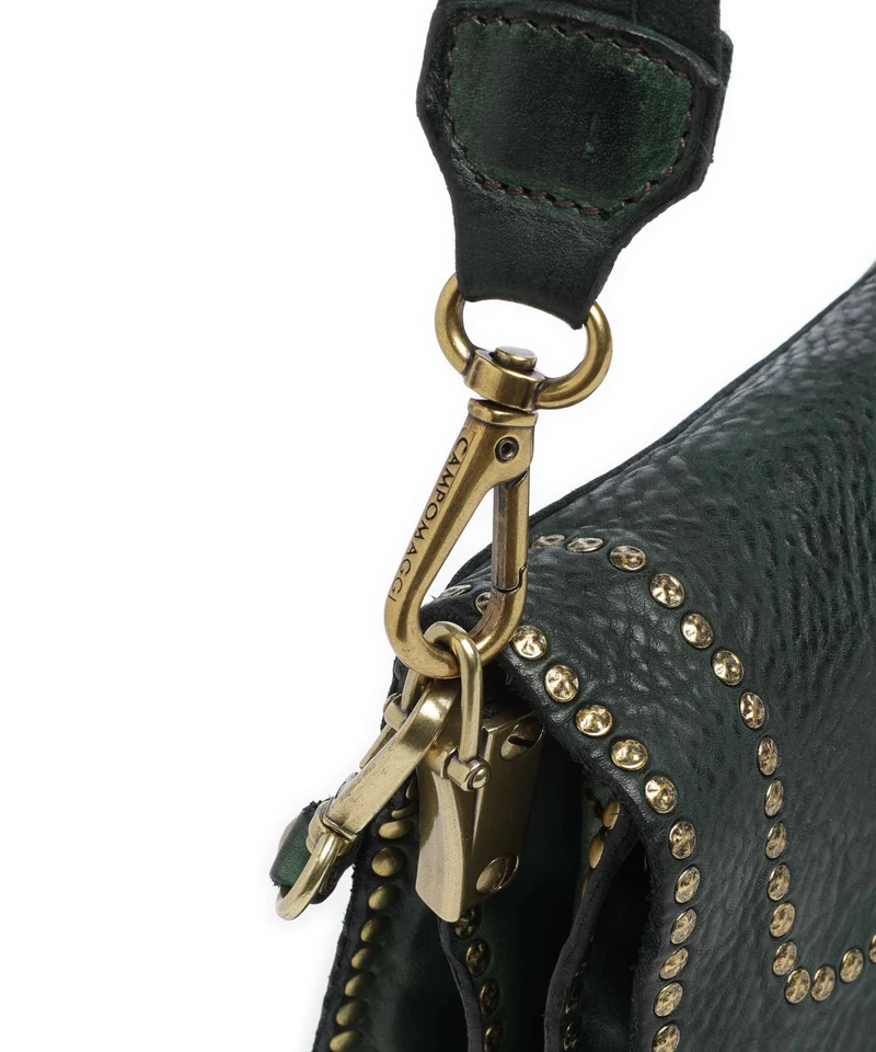 Campomaggi Schultertasche green bottle