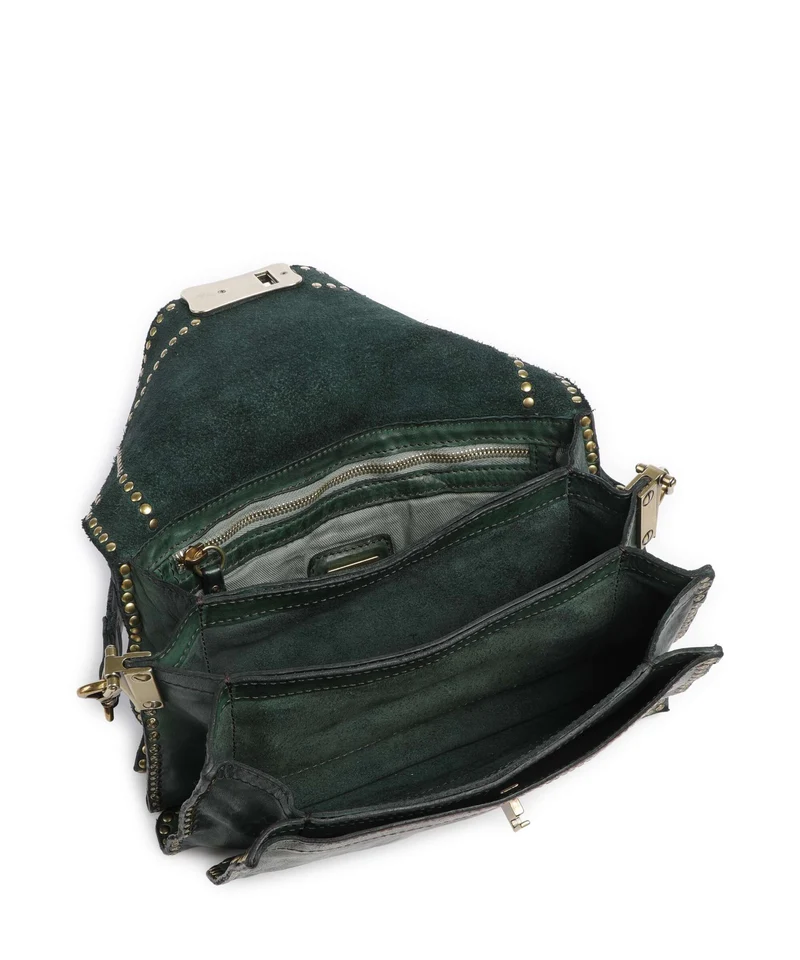Campomaggi Schultertasche green bottle