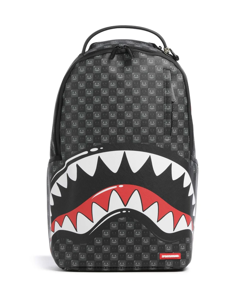 Sprayground Sharks In Paris Wtf Bubbly Black Check Rucksack multicolour