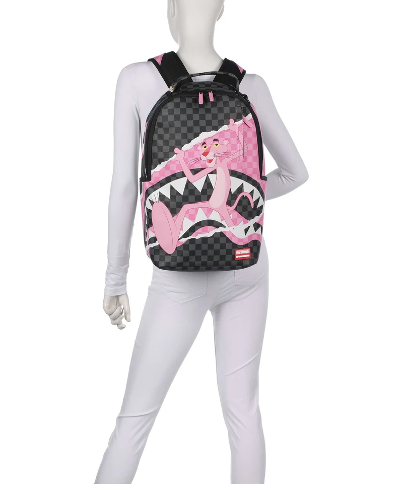 Sprayground Pink Panther On The Run Rucksack multicolour