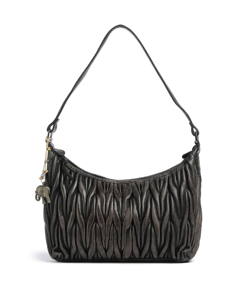 Anokhi Schultertasche vintage braun
