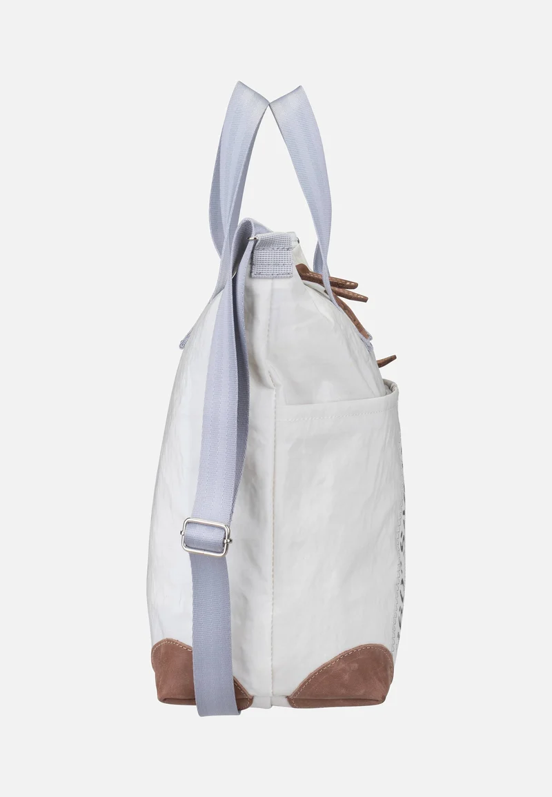 Deern Mini Stencil-Weiß/Grau - Tote Bag