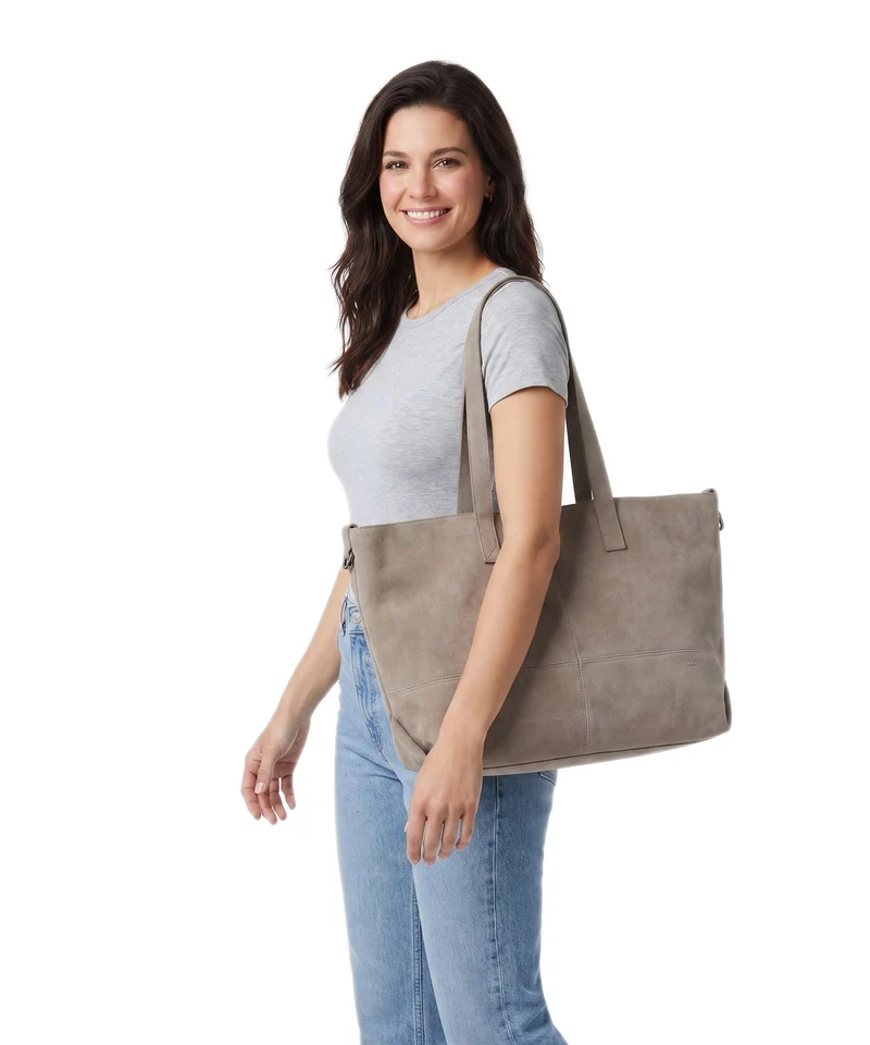 Liebeskind Ariel Hydro Suede Shopper neutral grey