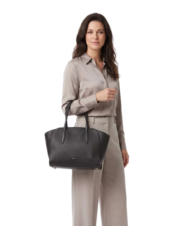Abro Agave Blossom Small Handtasche dark brown