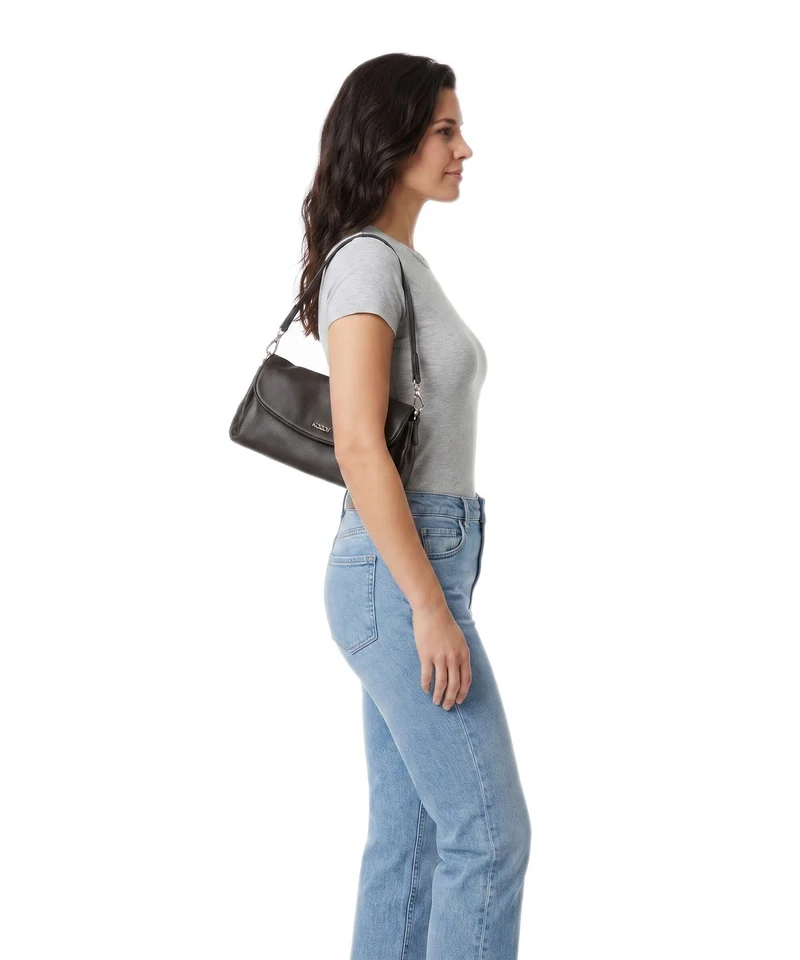 Kazar Astre Schultertasche dark brown