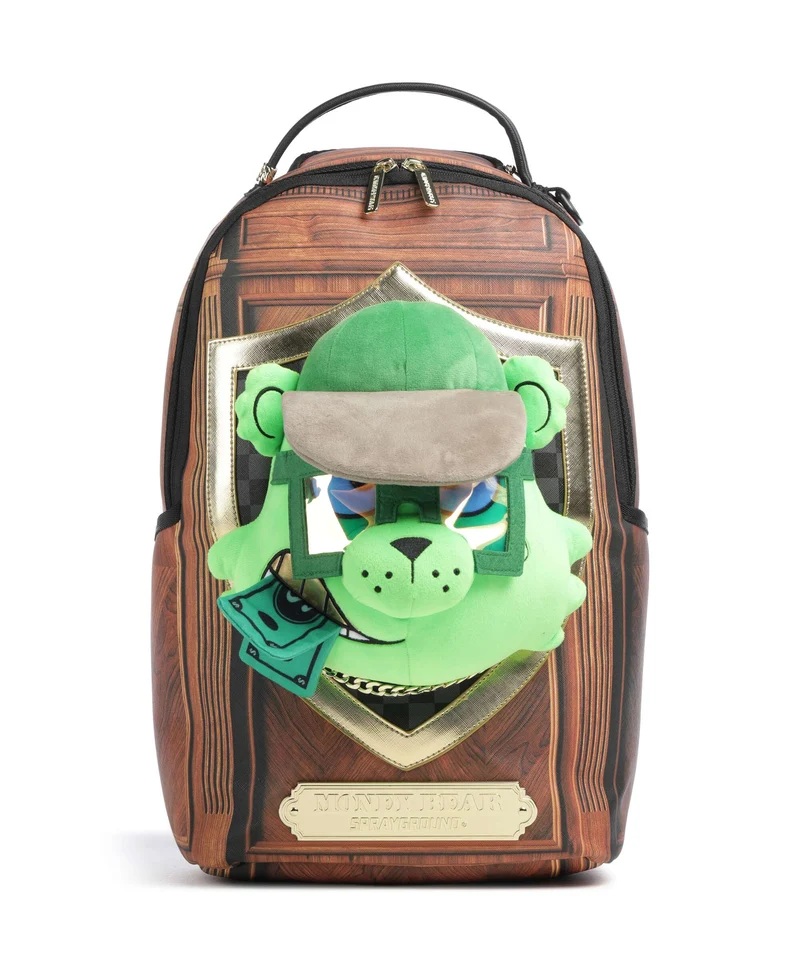Sprayground Mounted Moneybear Head Rucksack multicolour