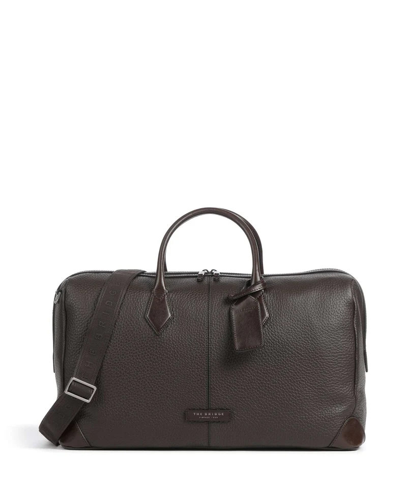 The Bridge Travel Soft Weekender moka