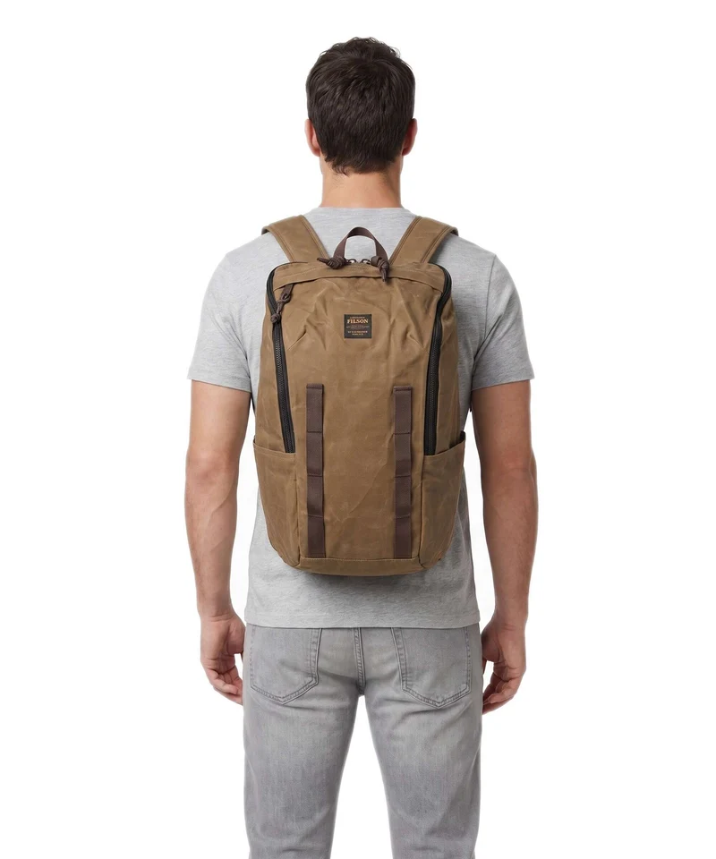 Filson Trapper Creek Rucksack dark tan