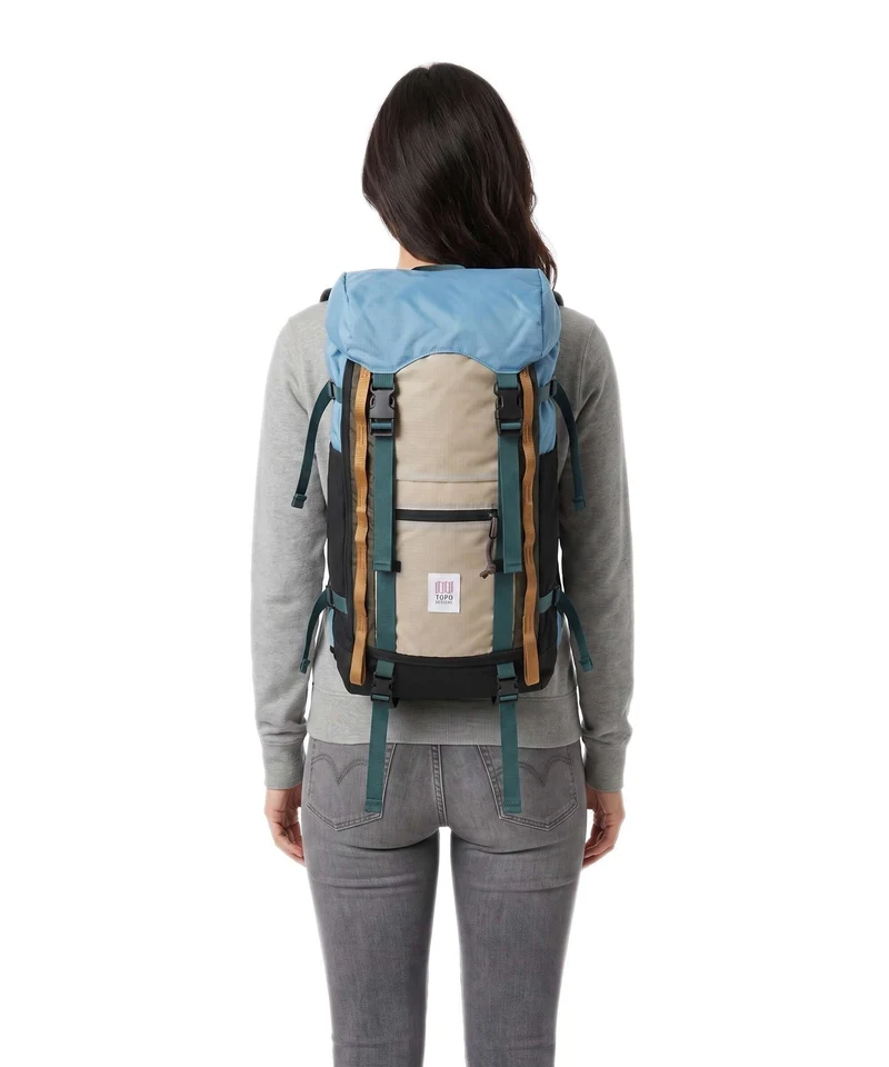 Topo Designs Rover Trail 22 Wanderrucksack river blue/cobblestone