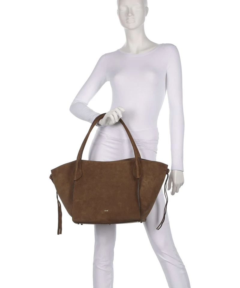 Abro Suede Vibe Big Shopper khaki