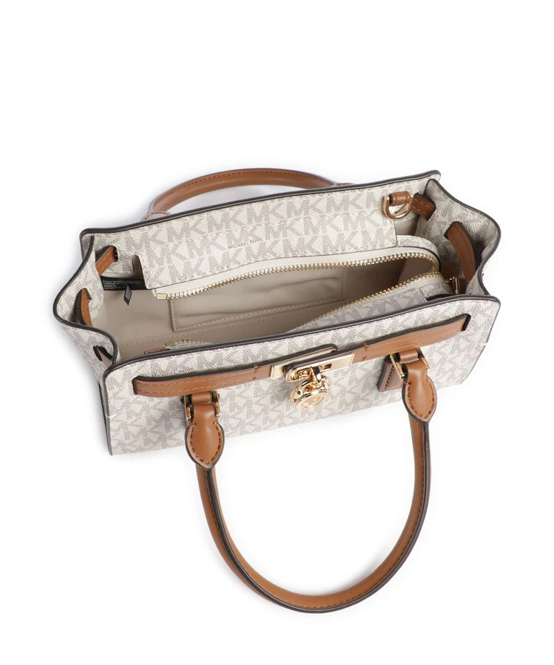 Michael Kors Hamilton Moderne XS Handtasche vanilla/acorn