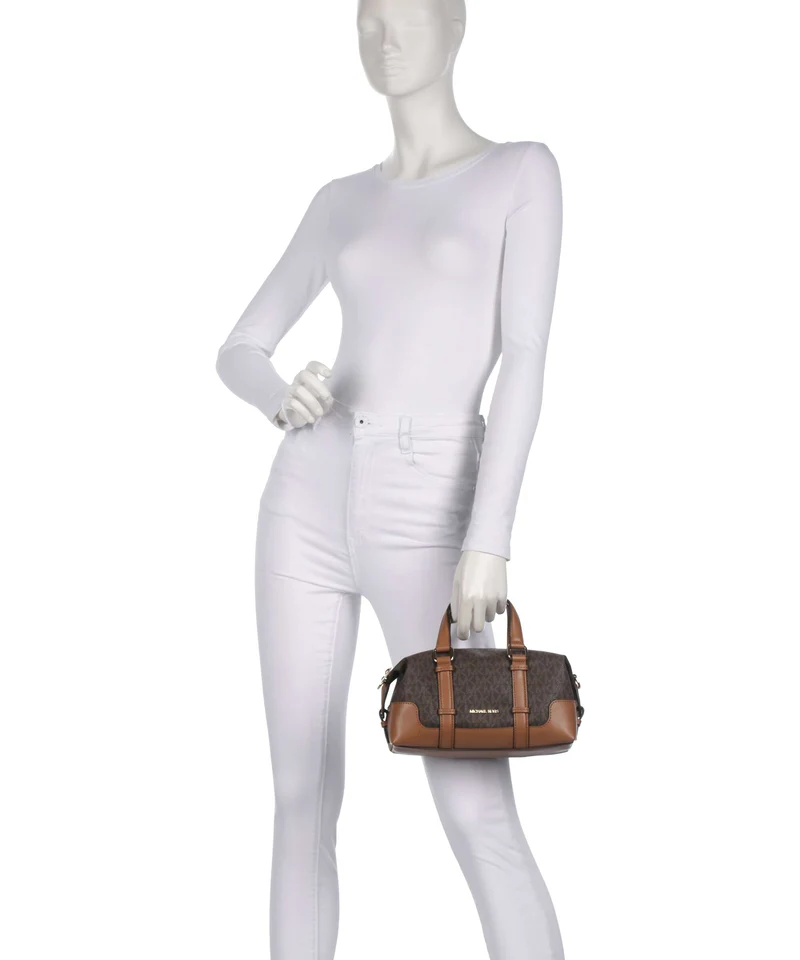 Michael Kors Teddi XS Handtasche brown/acorn