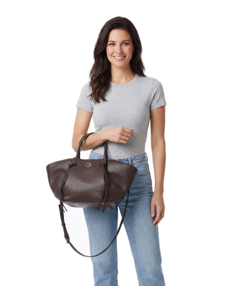 Guess Allegra Girlfriend Handtasche brown