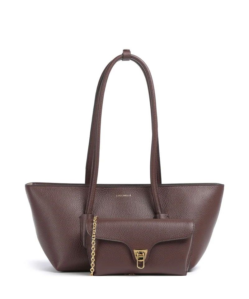 Coccinelle Beat Double Schultertasche berry