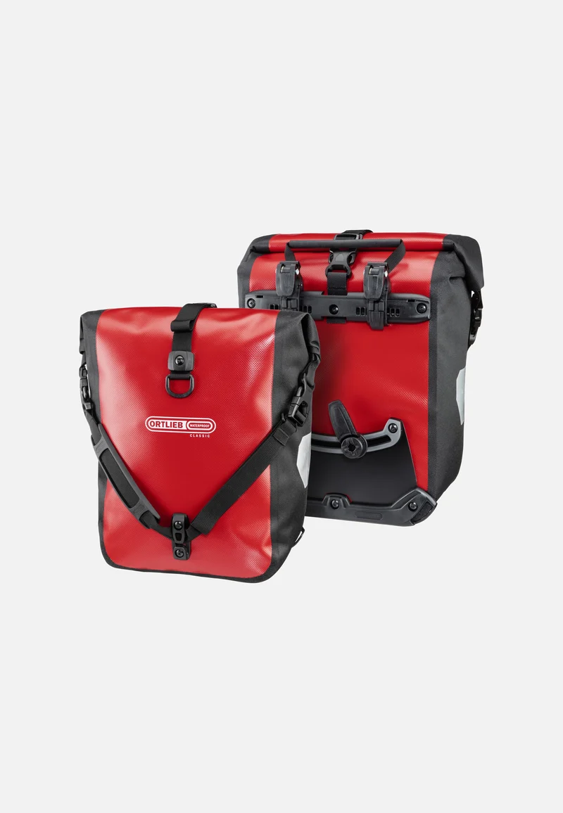 Sport-Roller Rot Schwarz - Fahrradtasche
