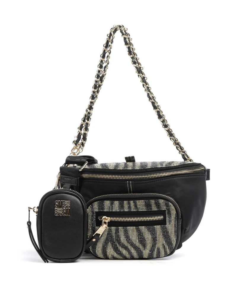 Steve Madden BMAXIMA-S Schultertasche black/zebra