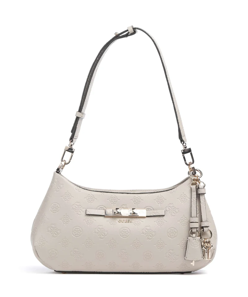 Guess Carmella Schultertasche bone logo