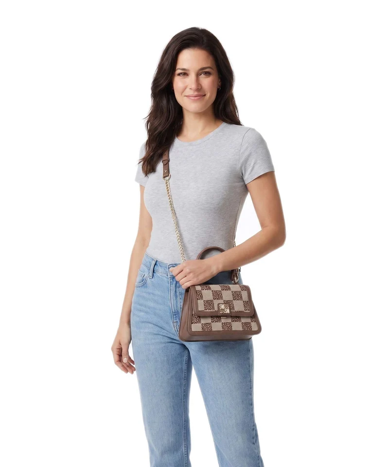 Steve Madden BNIFTY Umhängetasche brown/gold