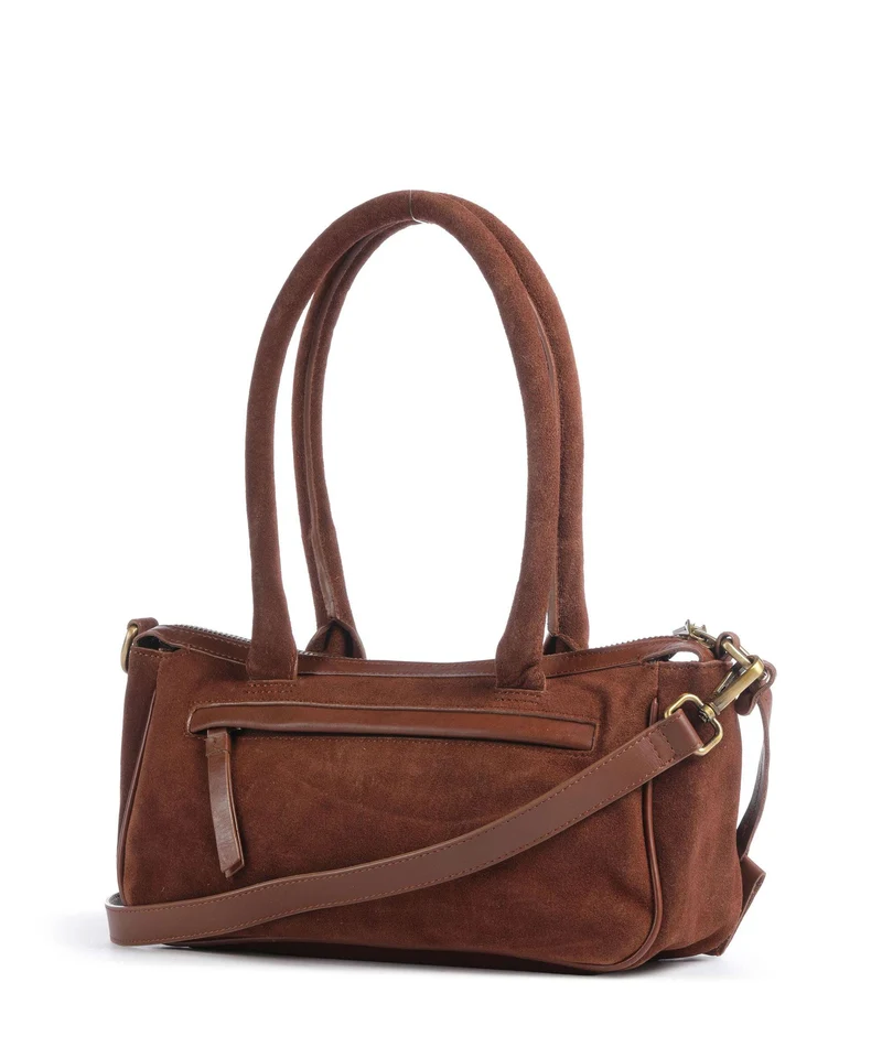 Burkely Sierra Schultertasche cognac