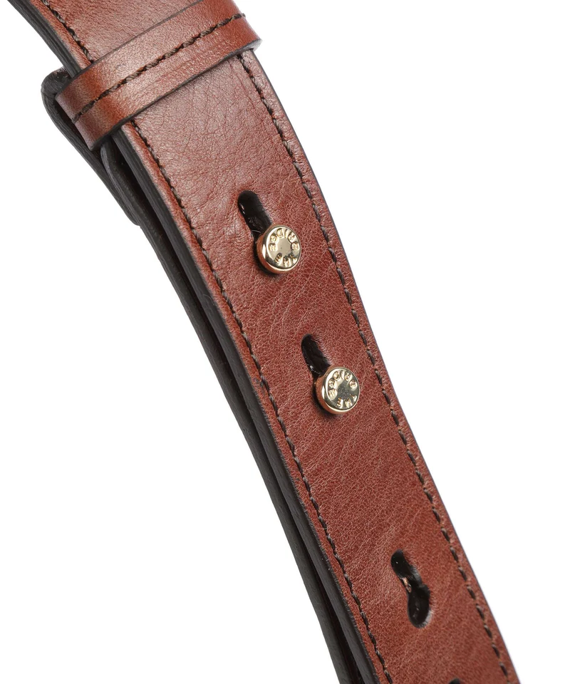 The Bridge Benedetta Schultertasche marrone/oro