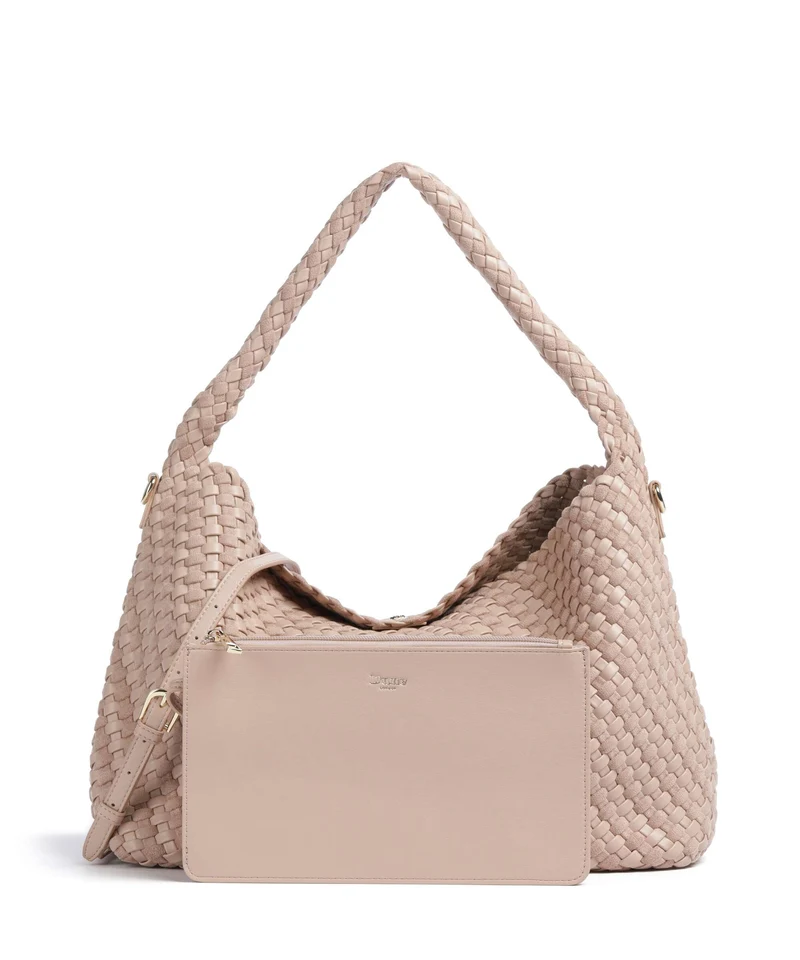 Dune London Deliberate L Beuteltasche blush