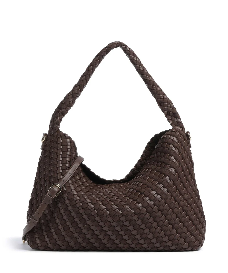 Dune London Deliberate L Beuteltasche dark brown