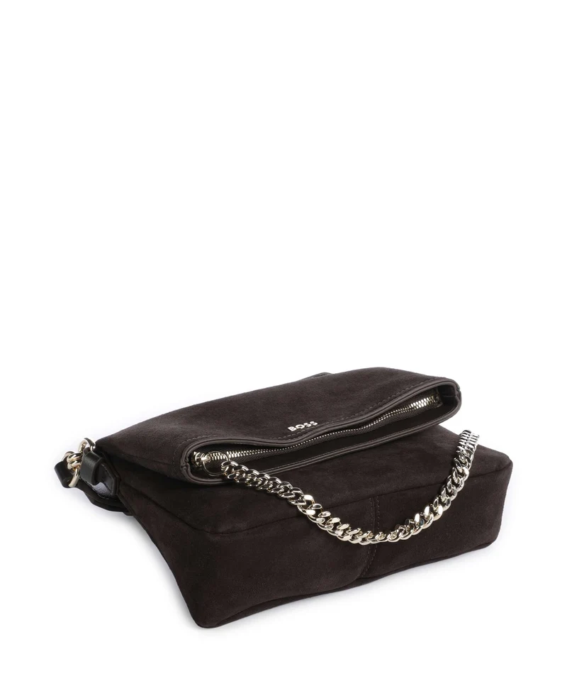 BOSS Yelena Umhängetasche dark brown
