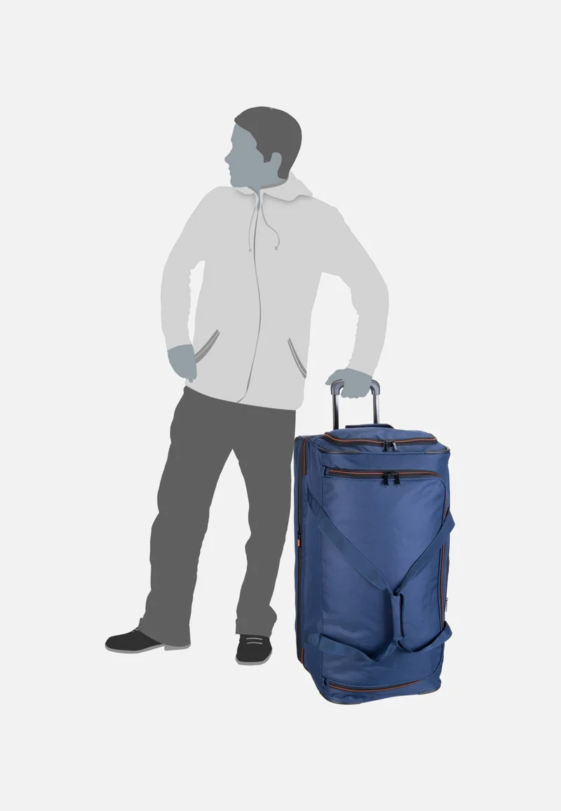 Basics Trolley L Marine - Reisetasche mit Rollen