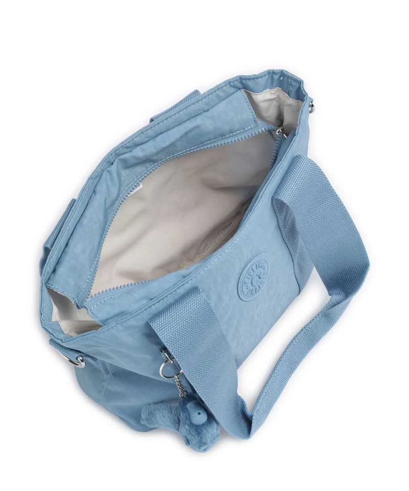Kipling Basic Minta M Up Schultertasche vintage blue