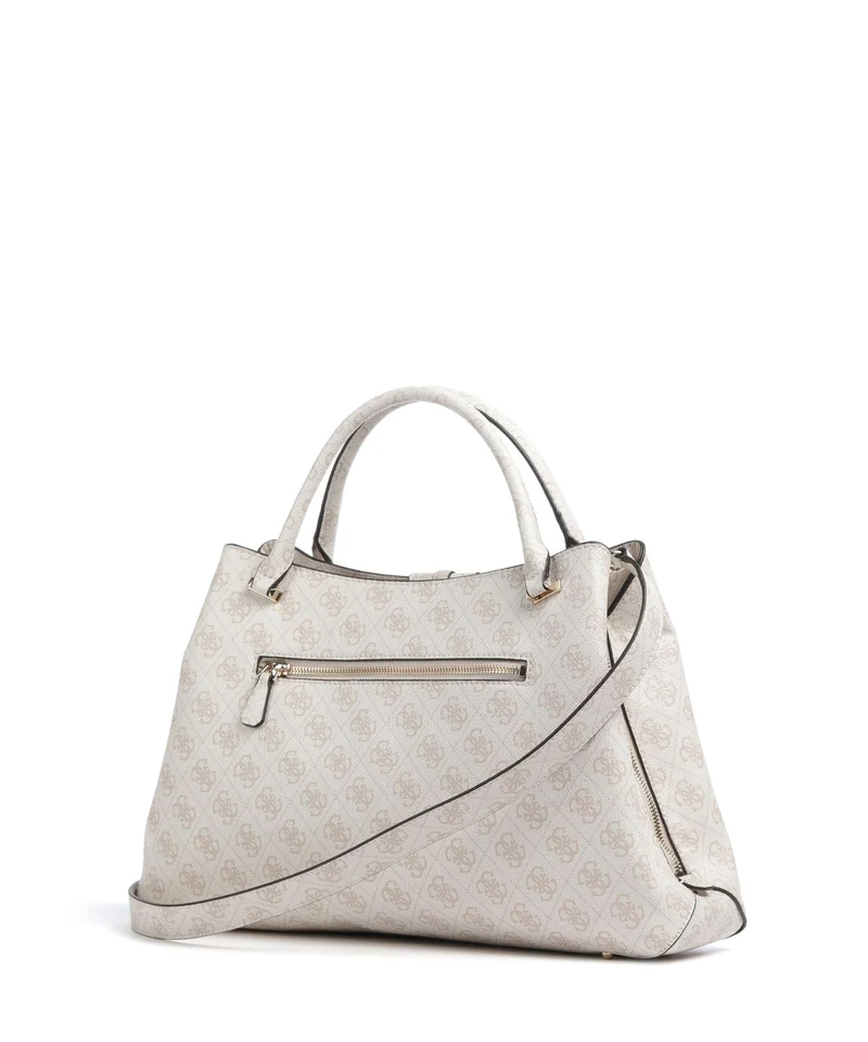 Guess Yvonne Girlfriend Logo Handtasche stone logo