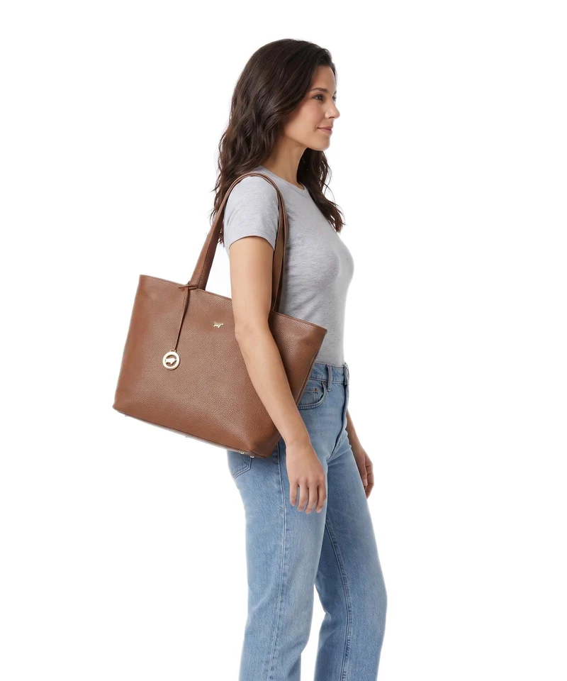 Braun Büffel Hanna Shopper saddle brown