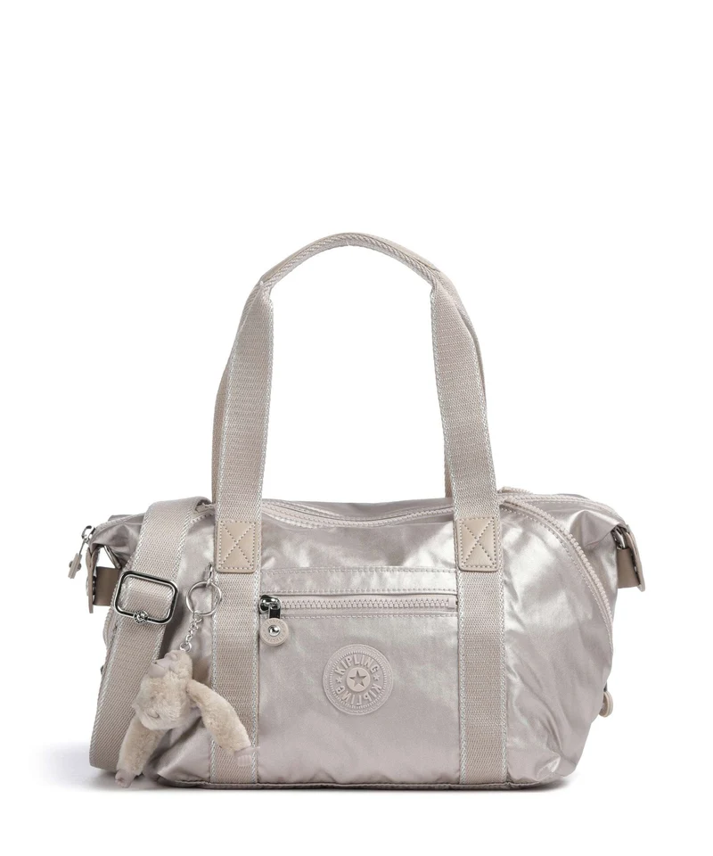 Kipling Basic Art Mini Schultertasche metallic glow