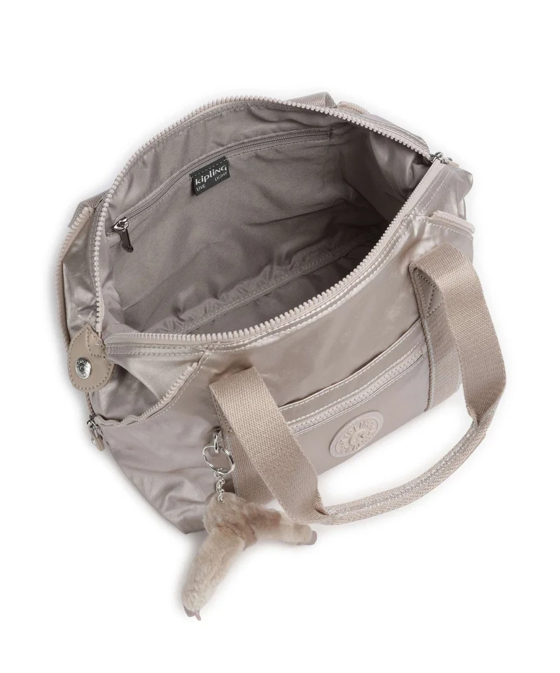 Kipling Basic Art Mini Schultertasche metallic glow