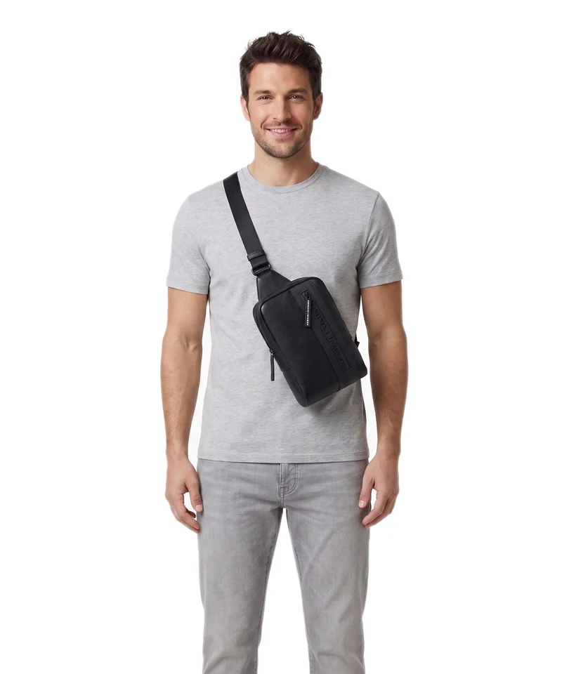 Armani Exchange Angel Slingbag black