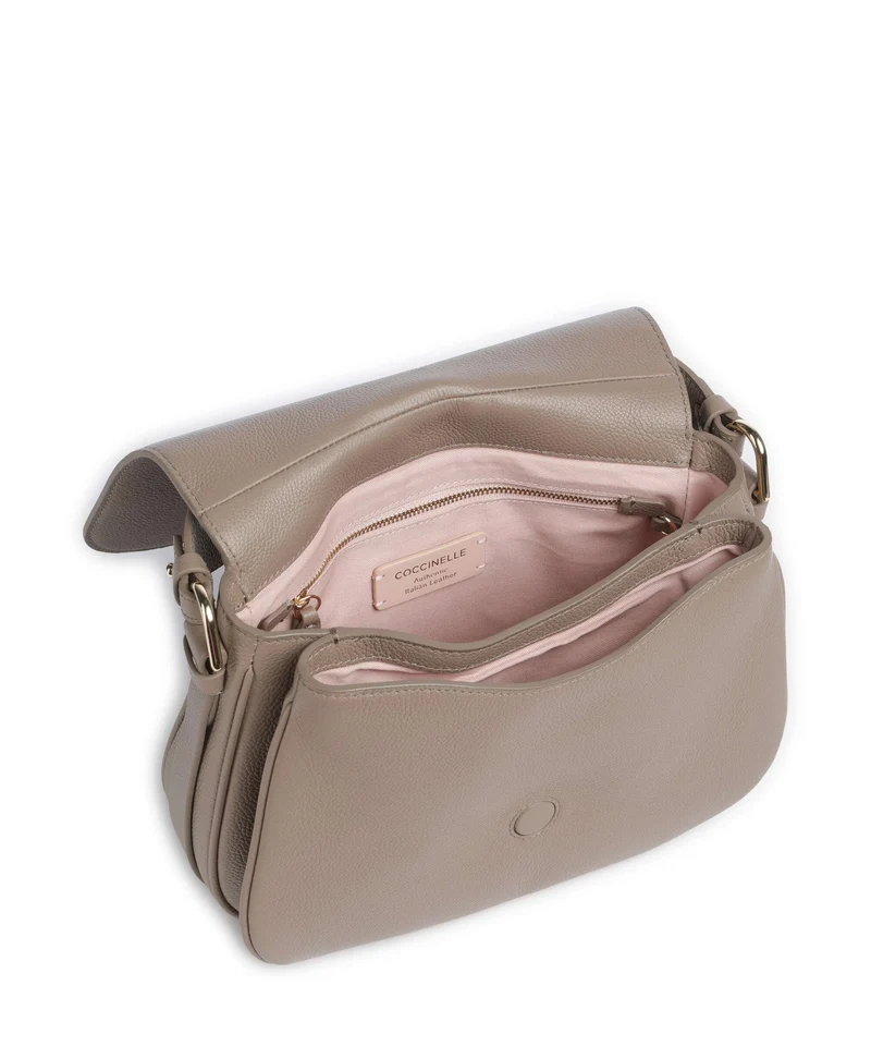 Coccinelle Mavery Handtasche warm taupe