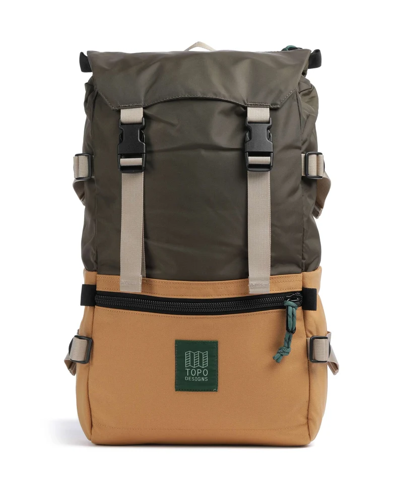 Topo Designs Rover Classic Rucksack woodland/brown oak